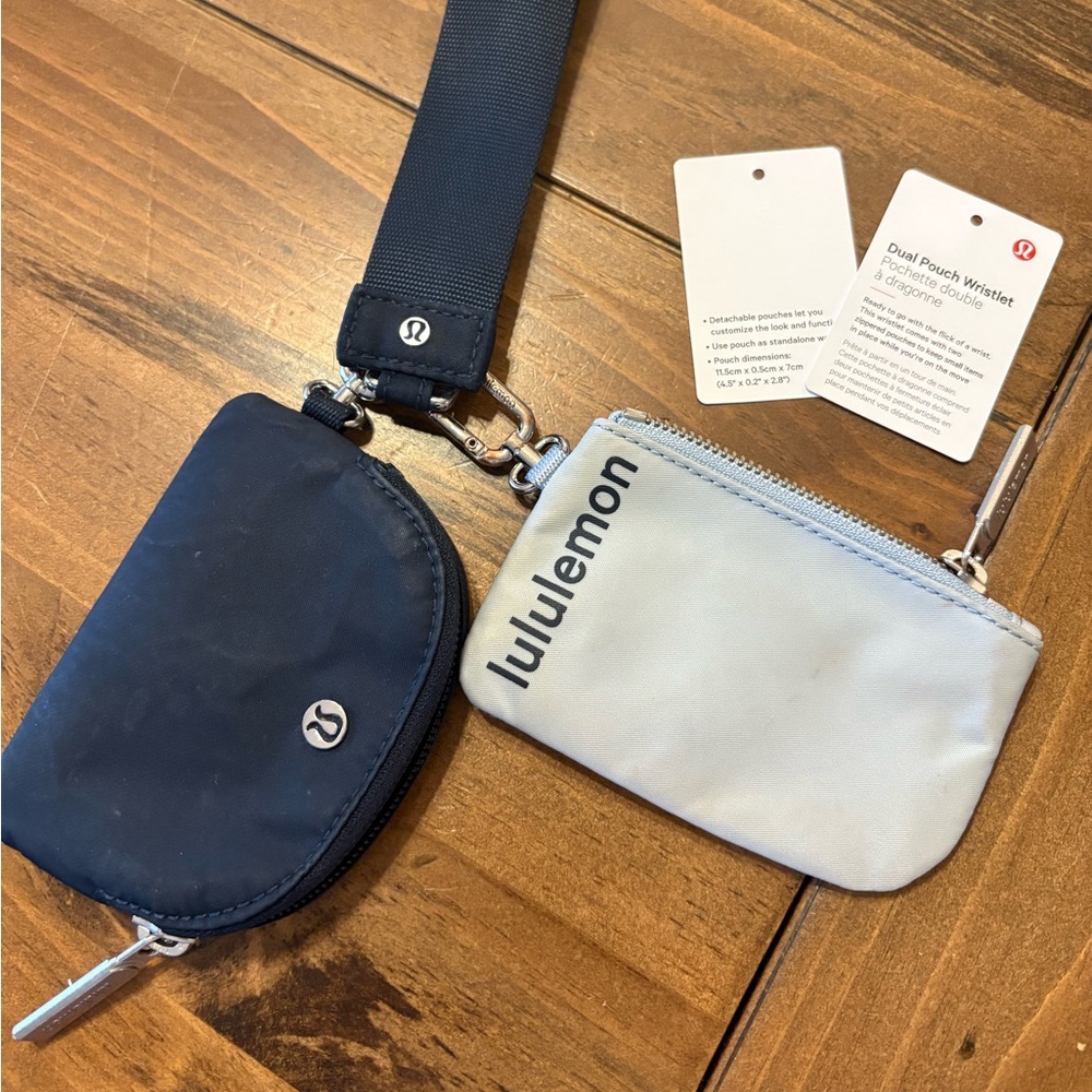 Lululemon dual pouch wristlet